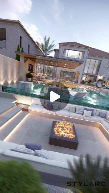 stylarc on Instagram: "rate this backyard from 1-10… GO! ________ nothing beats a really contemporary/sleek backyard, especially when it has every feature you could ever dream of. we’re here to take your home to a level you’ve only dreamt of. don’t believe me? just reach out and we’ll show you! @stylarc  #landscapedesign #backyarddesign #luxuryhome #luxuryhomes #designer #luxuryliving #luxurylifestyle #architect #getSTYLd #backyarddesign #moderndesign #contemporarydesign #sleekdesign #waterfeatures #3ddesign #3drendering #3dsmax #fyp #foryou #viral" Believe Me, Outdoor Ideas, Backyard Design, 3d Rendering, Water Features, 3d Design, Luxury Living, Luxury Lifestyle, Landscape Design