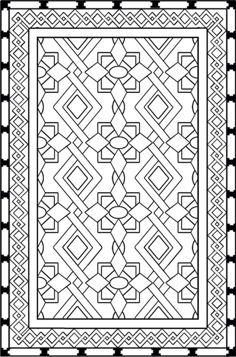 ԑ̮̑♦̮̑ɜ~Mandala para Colorear~ԑ̮̑♦̮̑ɜ Arabic Carpet Pattern, Iranian Carpet Pattern, Drawing Carpet, Carpet Iranian, Iranian Pattern, Persian Carpet Pattern, Arabic Tiles, Iran Carpet, Carpet Design Pattern