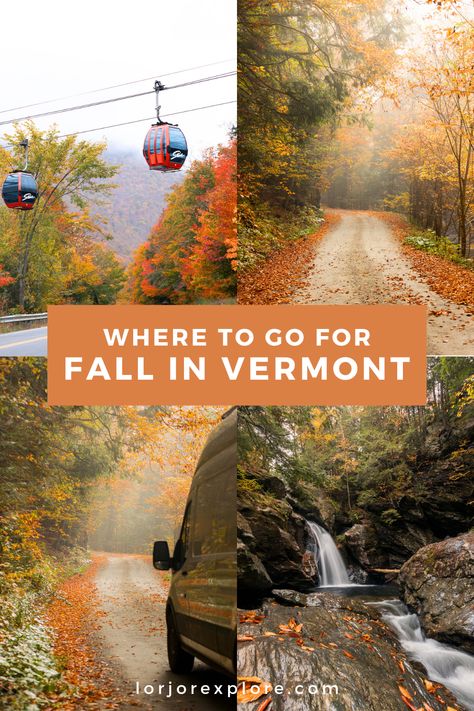 Vermont in the fall is a dream come true, with its vibrant foliage, charming small towns, and scenic drives. Discover the top places to visit this season, from the classic beauty of Stowe to the hidden gems in the Northeast Kingdom. Our guide covers where to go, what to see, and the best spots for leaf-peeping, covered bridges, and local flavors. Ready to plan your ultimate autumn adventure? Head to our blog post and explore Vermont’s fall magic! Places To Go In Vermont, Vermont In November, Places To Visit In Vermont, Fall Travel Destinations, Vermont In The Fall, Fall Destinations, Manchester Vermont, Vermont Vacation, New England Usa