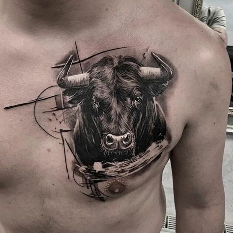 Primitive Tattoo, Ox Tattoo, Cow Skull Tattoos, Taurus Bull Tattoos, Collar Tattoo, Buffalo Tattoo, Bull Tattoo, Mario Tattoo, Barbed Wire Tattoos