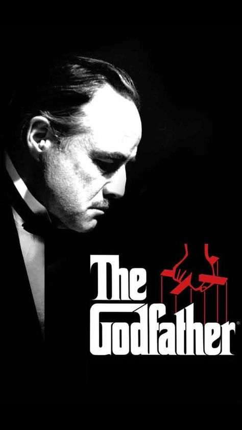 The Godfather Godfather Part 1, The Godfather Wallpaper, The Godfather Poster, Best Movies List, American Movies, Dope Wallpaper Iphone, Godfather Movie, Spartan Tattoo, Money Wallpaper Iphone