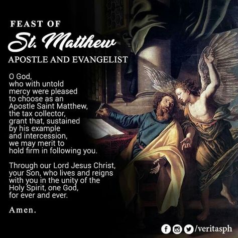 Feast Of St Matthew The Apostle, St Matthew Feast Day, Saint Matthew Apostle, St Matthew Apostle, St Mathew, Matthew Bible, St Matthew, Orthodox Prayers, 12 Apostles