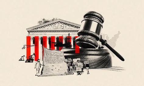 ‘Game changing’: spate of US lawsuits calls big oil to account for climate crisis | US news | The Guardian Climate Crisis Art, Art Climate Crisis, Poster On Climate Action, 2023 Illustration, Climate Crisis Collage, Factors Affecting Climate, Constitutional Rights, Climate Changing Causes, Illustration Editorial