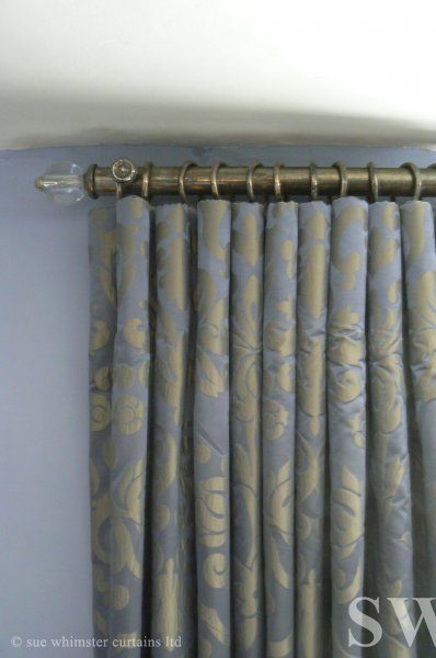 Neutral Upholstery Fabric, Cartridge Pleats, Drapery Ideas, Modern Window Treatments, Grey Interiors, Upholstery Repair, Upholstery Nails, Living Room Upholstery, Curtain Headings