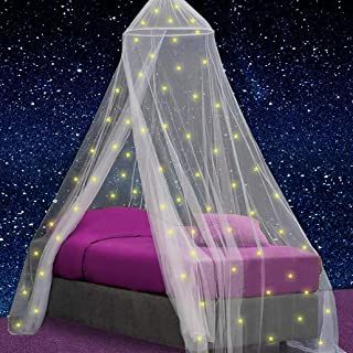 Net Room, Bedroom Tent, Hanging Bed Canopy, Kids Bed Canopy, Girls Bed, Canopy Bed Curtains, Unicorn Room Decor, Galaxy Lights, Bed Canopy