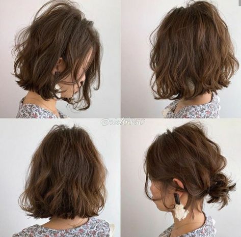 Short Hairstyles Japanese, Messy Short Hairstyles, Hairstyles Japanese, Bob Pendek, Cool Short Hairstyles, Medium Short Hair, Messy Short Hair, Trendy Hairstyle, Japanese Hairstyle