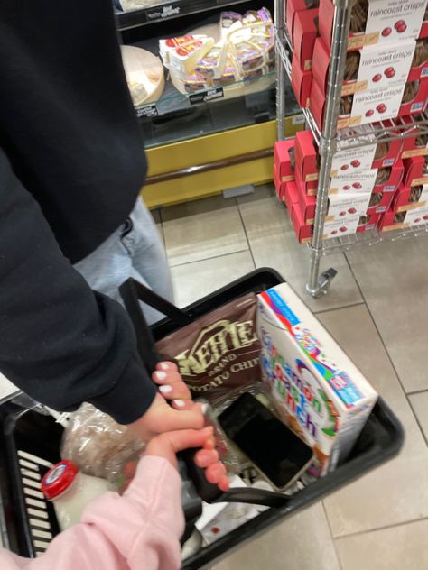 Dating A Nerd Aesthetic, Grocery Store Couple Aesthetic, Guy Grocery Shopping Aesthetic, Nerdy Couple Aesthetic, Target Date, Nerd Couple Aesthetic, Grocery Store Couples Photoshoot, Shopping Date Aesthetic Couple, Couple Grocery Shopping