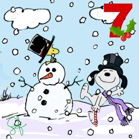 Snoopy Advent, Snoopy December, Snoopy Winter, Charlie Brown Characters, Christmas Snoopy, Christmas Teaching, Snoopy Images, Peanuts Characters, Snoopy Pictures