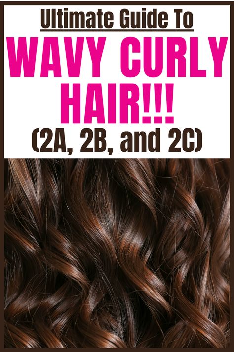 Discover the ultimate guide for wavy curly hair with our comprehensive guide for hair care routine, products, and styling tips. Learn about the curly girl method, hair porosity, and more. Natural Wavy Hair Care Routine, Wavy Hair Routine 2b 2c, Styling Products For Wavy Hair, Wavy Girl Method Routine, Curly Girl Method For Wavy Hair, Styling Products For Curly Hair, Styling 2c Hair, Wavy Hair Types Chart, Treluxe Routine