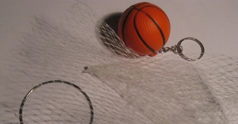 Hi guys,     Today i'm in mood of a game. Lets do a basket ball hoop. I recently bought a key chain, it has a mini basketball , i'm going ... Diy Basketball Hoop, Birthday Candle Holder, Sport Theme, Mini World, Locker Decorations, Basketball Theme, Mini Basketballs, Miniatures Tutorials, Basketball Hoop