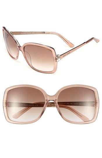 Summer fun. kate spade new york 'darryl' 59mm sunglasses available at #Nordstrom Ray Ban Sunglasses Wayfarer, Kate Spade Sunglasses, Ray Ban Sunglasses Outlet, Cheap Ray Bans, Ray Ban Glasses, Wayfarer Sunglasses, Glasses Online, Sunglasses & Glasses, Sunglasses Sale