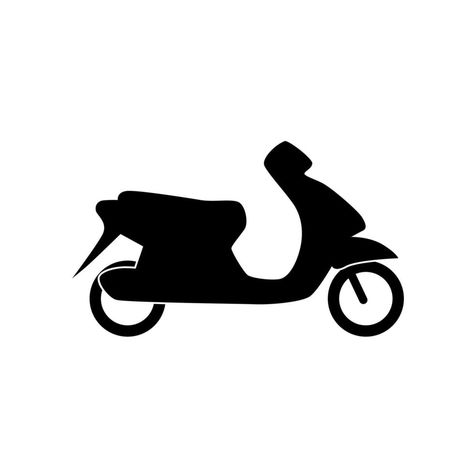 Scooter motorcycle Icon vector design illustration logo template Motorcycle Vector, Motorcycle Icon, Scooter Motorcycle, Illustration Logo, Logo Sticker, Logo Templates, Vector Design, Design Illustration, Illustration Design