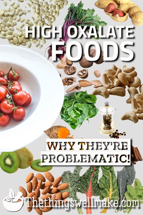 Oxalates are chemical compounds found in many plant-based foods. While they are toxic antinutrients, most people don't realize how problematic they can be. #oxalates #antinutrients #planttoxin #eczema #uti #oxalatedumping Low Oxalate Side Dishes, Oxalates Symptoms, Foods High In Oxalate, High Oxalate Foods, Oxalate Dumping Symptoms, High Oxalate Food List, Oxalate Free Diet, Low Oxalate Foods List, Oxalate Food List