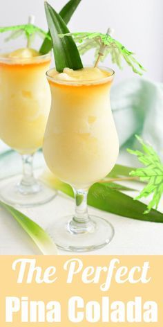 Frozen Pina Colada Recipe, Perfect Pina Colada Recipe, Frozen Mixed Drinks, Colada Drinks, Hawaiian Drinks, Pina Colada Drinks, Frozen Drink Recipes, Cream Of Coconut, Frozen Cocktail