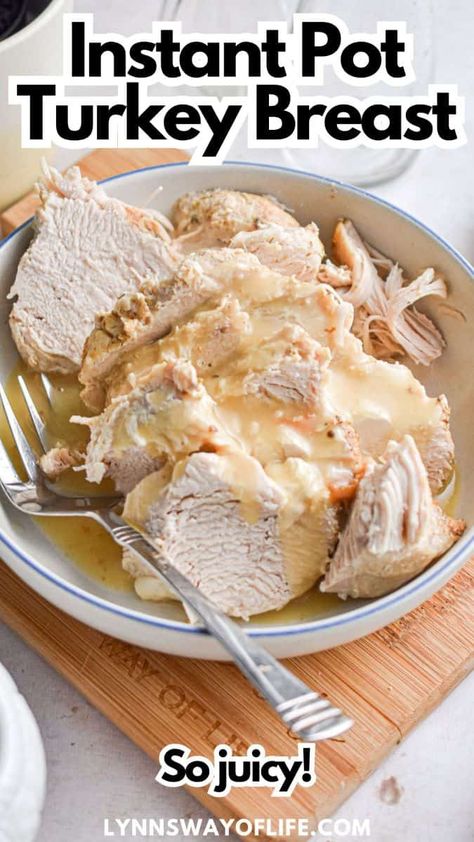 Frozen Turkey Breast, Cooking A Frozen Turkey, Instant Pot Turkey Breast, Instant Pot Turkey, Cooking Turkey Breast, Crockpot Turkey, Frozen Turkey, Easy Thanksgiving Recipes, Turkey Breast Recipe