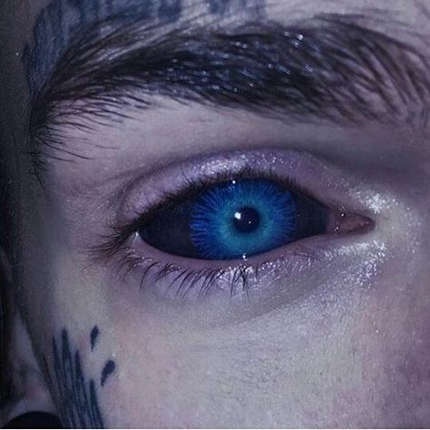 Inked  by :@nekomorphine #blueeyes #tattoo #tattooboy #ink #inked #goals #black #pale #dark #darkness #blue #grunge #grungegirl #alt #alternative #goth #gothgoth #gothic #gothgirl #aesthetics #aesthetic #art #picture Robot Eyes, Dark Blue Eyes, Blue Grunge, Demon Eyes, Blue Demon, Aesthetic Eyes, Anime Eyes, Eye Art, Pretty Eyes