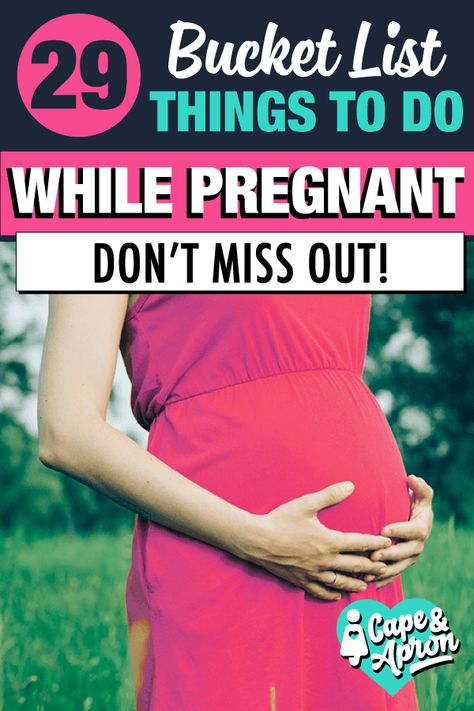 The only checklist you need to do while pregnant, before baby arrives! Life will radically change after you bring baby home, so NOW is the time to tackle some of these fun & crazy to dos no matter what trimester you are in. The best list for first time moms! #pregnancy #newmom #preparingforbaby #newborn #momtobe #babyprep #capeandapron Fun Things To Do While Pregnant, Things To Do While Pregnant, Mom Checklist, First Time Pregnancy, Fun List, Planning Pregnancy, Mom Schedule, Baby Kiss, Mom Encouragement