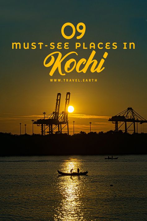 Places To Visit In Kochi, Indian States, Kerala Travel, Kochi Kerala, English Village, Cascade Waterfall, Port City, Travel Diaries, Beautiful Travel Destinations