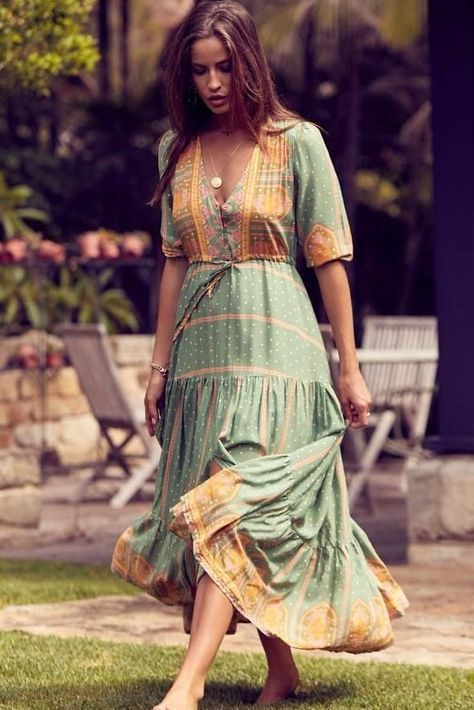 Boho style Bo Ho, Bohemian Maxi, Boho Clothes, Bohemian Maxi Dress, Boho Dresses, Bohemian Design, Bohemian Rhapsody, Bohemian Fashion, Estilo Boho