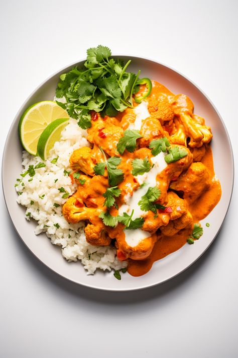 Mouthwatering Keto Butter Chicken with Cauliflower Rice: A Healthy Recipe Delight #ketodiet #ketorecipes #lowcarb Butter Chicken With Cauliflower, Low Carb Indian Food, Cauli Rice Recipe, Butter Chicken Spices, Chicken With Cauliflower Rice, Keto Butter Chicken, Chicken With Cauliflower, Frozen Cauliflower Rice, Low Glycemic Foods