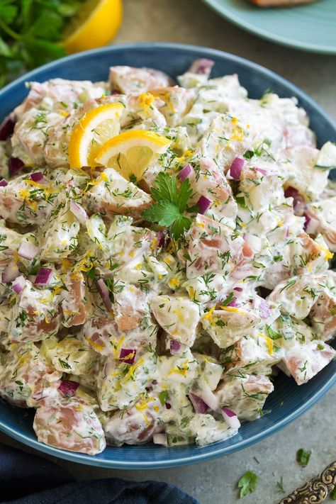 Potato Salad Mayonnaise, Greek Potato Salad, Potato Salad With Apples, Salad Recipes With Bacon, Potato Salad Mustard, Potato Salad Dill, Potato Salad Dressing, Potato Salad Recipe Easy, Potato Salad Healthy