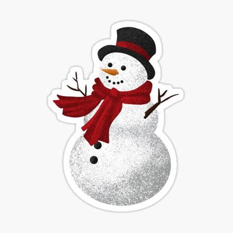 Winter Stickers Printable, Snowman Sticker, Emoji Stickers Iphone, Cartoon Christmas Tree, Xmas Sticker, Christmas Props, Cute Laptop Stickers, Cartoon Christmas, Emoji Stickers