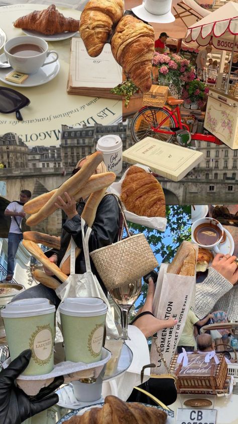 French Aesthetic Moodboard, French Moodboard, France Moodboard, Paris Core, Food Collage Aesthetic, Milk Soap Recipe, Food Collage, Collage Landscape, French Aesthetic