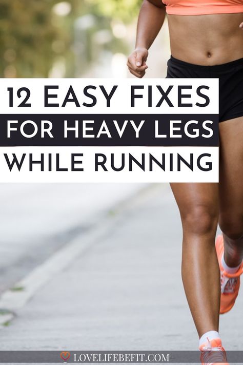 Fix your heavy legs while running and avoid heavy leg syndrome with these 12 easy solutions. Make your heavy legs when running history with better training #heavylegswhilerunning #heavylegssyndrome Heavy Legs Syndrome, Runners Legs Women, Runners Legs, Weekly Gym Workouts, Running Benefits, Improve Running, Sore Legs, Beginner Running, Runner Problems