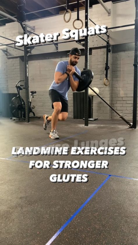 Landmine Exercises, Land Mine, Sport Life, Crossfit Workouts, Get Fit, Train, Health, On Instagram, Instagram