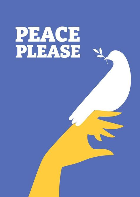 Peace please in Ukraine poster. Hand with white dove. Request concept. Vector flat illustration. White Dove Illustration, Peace Illustration Art, Dove Illustrations, Opera Poster, Peace Graphic, Dove Peace, Marvel Phone Wallpaper, Peace Logo, Peace Poster