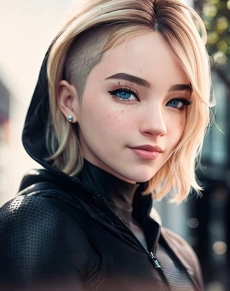 Gwen Hairstyle, Gwen Stacy Spiderverse, Virtual Girl, Gwen Stacy, Spider Gwen, Bob Hairstyles, Beautiful Hair, Womens Hairstyles, Google Search