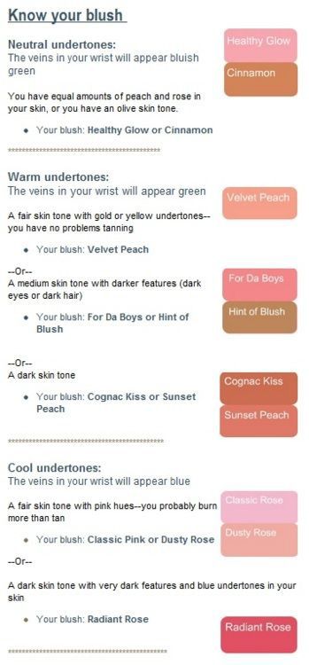 18 Blush Hacks, Tips and Tricks To Give You A Rosy Glow | Gurl.com Blush Skin Tone Chart, Skin Types Chart, Blush Tips, How To Apply Blusher, Type Chart, Skin Tone Makeup, Neutral Skin Tone, Blush Shades, Green Veins