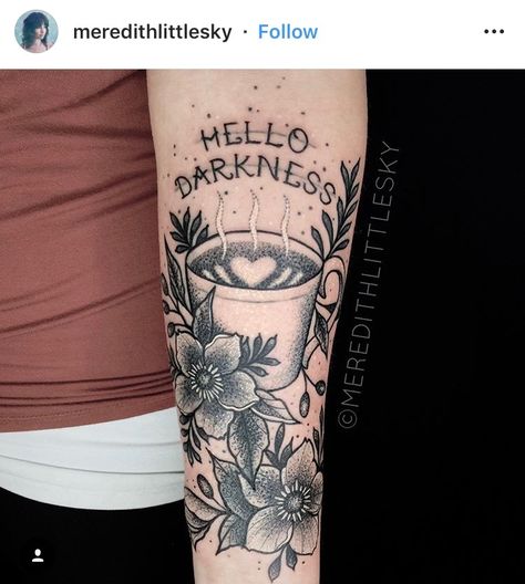 Coffee Tattoo Ideas, Rad Coffee, Coffee Pie, Coffee Cup Tattoo, Smoothie Coffee, Coffee Tattoo, Cup Tattoo, Coffee Tattoos, Taurus Tattoos