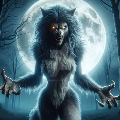 Werewolf Fantasy Art, Classical Pictures, Fantasy Werewolf, Wolverine Animal, Female Werewolves, Werewolf Art, Vampires And Werewolves, Wolf Wallpaper, Fantasy Beasts