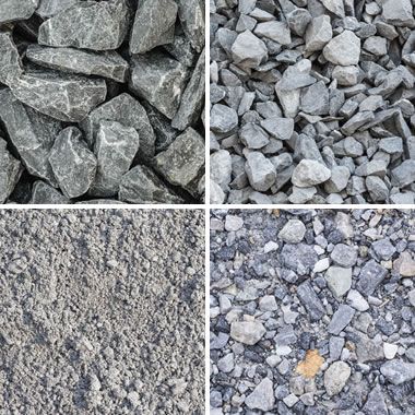 Crushed Stone: The Unsung Mineral Hero Crushed Stone Landscaping, Crushed Stone Patio, Crushed Limestone, Crushed Granite, Slate Patio, Step Stones, Crushed Stone, Concrete Slab, Landscape Materials