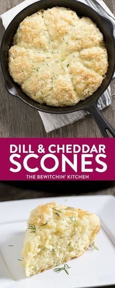 Dill Scones, Buttermilk Scones, Appetizers Ideas, Dill Recipes, Hp Sauce, Savory Scones, Perfect Lunch, Cast Iron Cooking, Tea Break