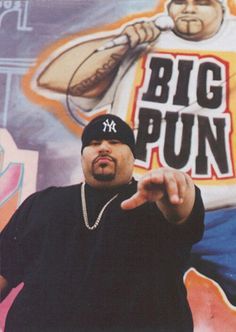 Pun  Pun Big Pun Rapper, Pun Wallpaper, Big Pun, Old School Rap, Hip Hop Legends, Hip Hop Classics, Fat Joe, Old School Hip Hop, Real Hip Hop