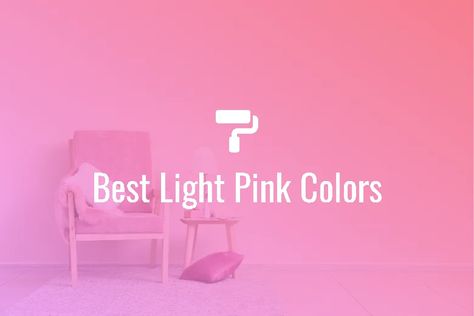 The best light pink paint colors for your home in 2024 Light Pink Paint Colors, Light Pink Shades, Light Pink Paint, Paint Color Guide, Pink Paint Colors, Best Paint, Pink Shades, Best Paint Colors, Pink Paint