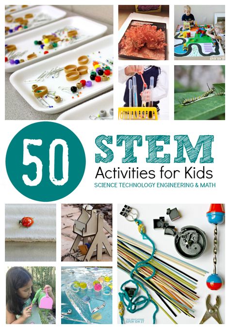 STEM Activities for Kids featured at The Educators' Spin On It Stem Activities For Kids, Science Technology Engineering Math, Steam Ideas, Stem Resources, Teaching Stem, Kid Science, Stem Challenge, Stem For Kids, Stem Challenges