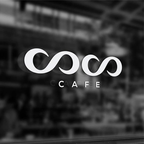 Coco Logo Design, Cafe Branding Logo, Coco Logo, Cafe Logos, Creative Logo Design Art, Cafe Logo Design, Smoothie Shop, Cafe Branding, Logo Minimalist