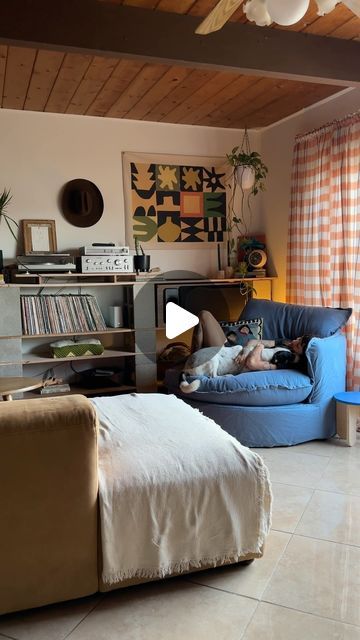 lauren badenhoop on Instagram: "my favorite corner of the house for cuddles 🧸 our new @sixpennyhome neva round daybed is quite possibly the comfiest thing I have ever sunken into 💙 (I think Dolly can agree) #sixpennyhome #folkmodernhome" Lauren Badenhoop, Round Daybed, Daybed, The House, Modern House, My Favorite, Canning, On Instagram, Instagram