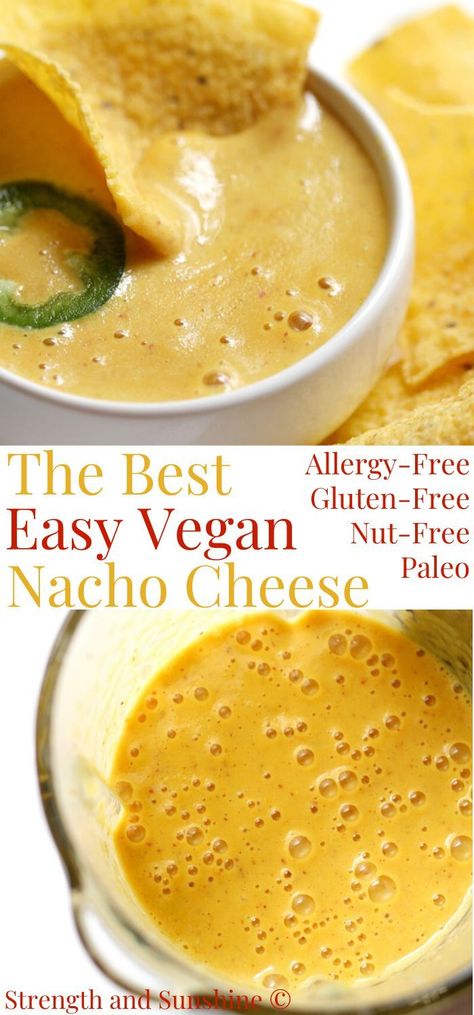 Nachos Dip, Dairy Free Nacho Cheese, Vegan Nacho Cheese Sauce, Nutritional Yeast Benefits, Vegan Nacho Cheese, Dip For Chips, Dairy Free Queso, Vegan Nachos Cheese, Nutritional Yeast Recipes