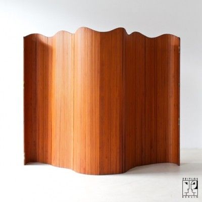 Art Deco Room Divider, Art Deco Screen, Freestanding Room Divider, Art Deco Room, Wood Room Divider, Oak Panels, Vintage Room, French Art Deco, French Art