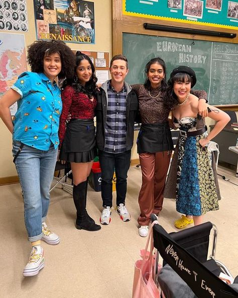 Megan Suri, Lee Rodriguez, Charity Burbage, Chill Life, Teen Shows, School For Good And Evil, Black Actresses, Never Have I Ever, Lights Camera Action