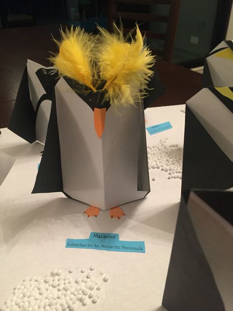 Macaroni Penguin Craft, Penguin Origami, Penguin Mask, Penguin Project, Penguins Project, Macaroni Penguin, Penguin Crafts, Penguin Craft, Craft Classes