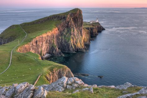 Neist Point, Isle of Skye | 25 Places In Scotland That Are Straight Out Of A Fantasy Novel Neist Point, Places In Scotland, Great Scot, Fantasy Novel, Isle Of Skye, Scotland Travel, Incredible Places, British Isles, Filming Locations