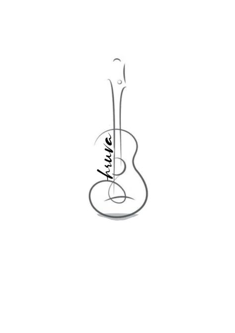 Bass Guitar Tattoo, Nashville Tattoos, Acoustic Guitar Tattoo, Artwork Reference, Names Tattoo, Side Wrist Tattoos, Avengers Drawings, Font Tattoo, Letter Tattoo