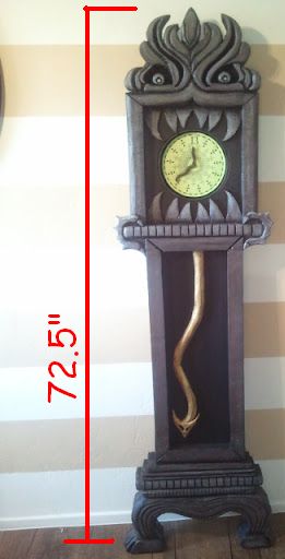 DIY Nightmare Before Christmas Halloween Props: Disneyland's Haunted Mansion 13 Hour Clock Build Tutorial 13 Hour Clock, Diy Nightmare Before Christmas, Haunted Mansion Decor, Haunted Mansion Halloween, Haunted Mansion Disneyland, Nightmare Before Christmas Decorations, Nightmare Before Christmas Halloween, Adornos Halloween, Theme Halloween