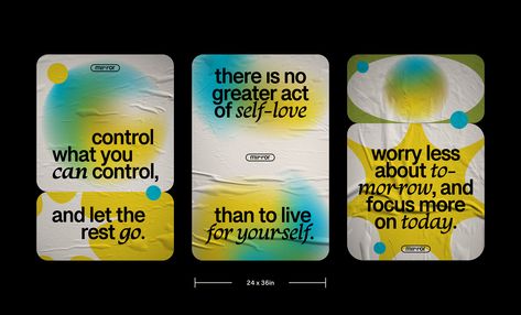 mirror mental health campaign on Behance Health Campaign, Mental Health Campaigns, Design Campaign, Senior Project, Employer Branding, Brand Campaign, Information Architecture, Environmental Graphics, Advertising Photography