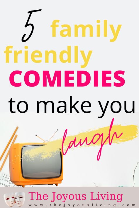 5 family-friendly comedies to make you laugh. TV comedy shows to watch with the whole family on Hulu and Amazon Prime. Comedies to watch with the whole family. #comedies #tvshows #whattowatch #thejoyousliving Family Comedy Movies, Funny Shows To Watch, Amusement Park Essentials, Comedies To Watch, Family Tv Series, Castle Abc, Comedy Shows, Disney Movies To Watch, Tv Comedy